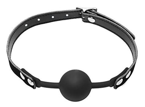 ball gag men|Ball Gag Silicone Black by HappyNHealthy .